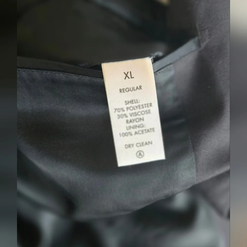 Calvin Klein Slim FIt Men's Black Blazer Sz XL